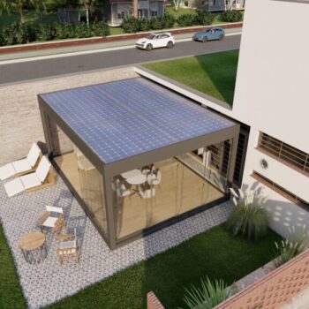 Pergole bioclimatiche Q-Box Sprech