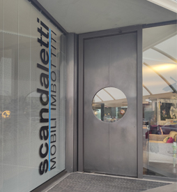Scandaletti Tappezzeria Padova ingresso
