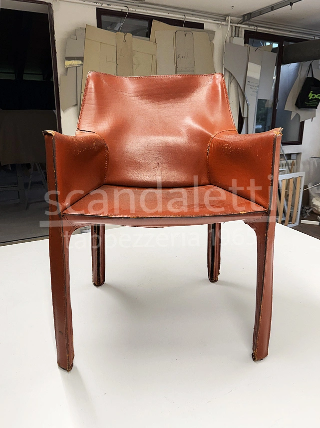 sedia cab da restaurare -scandaletti